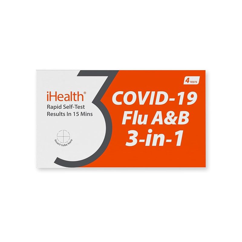 iHealth Flu + COVID test